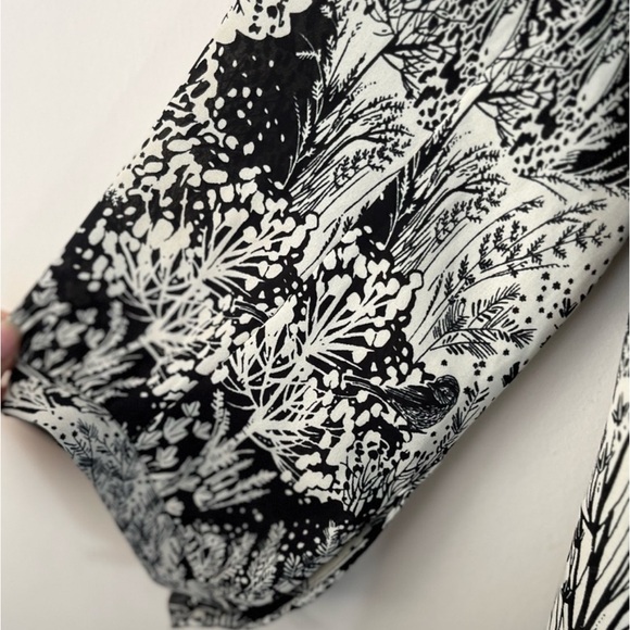 Anthropologie HD in Paris Owl Print Blouse - Picture 5 of 5